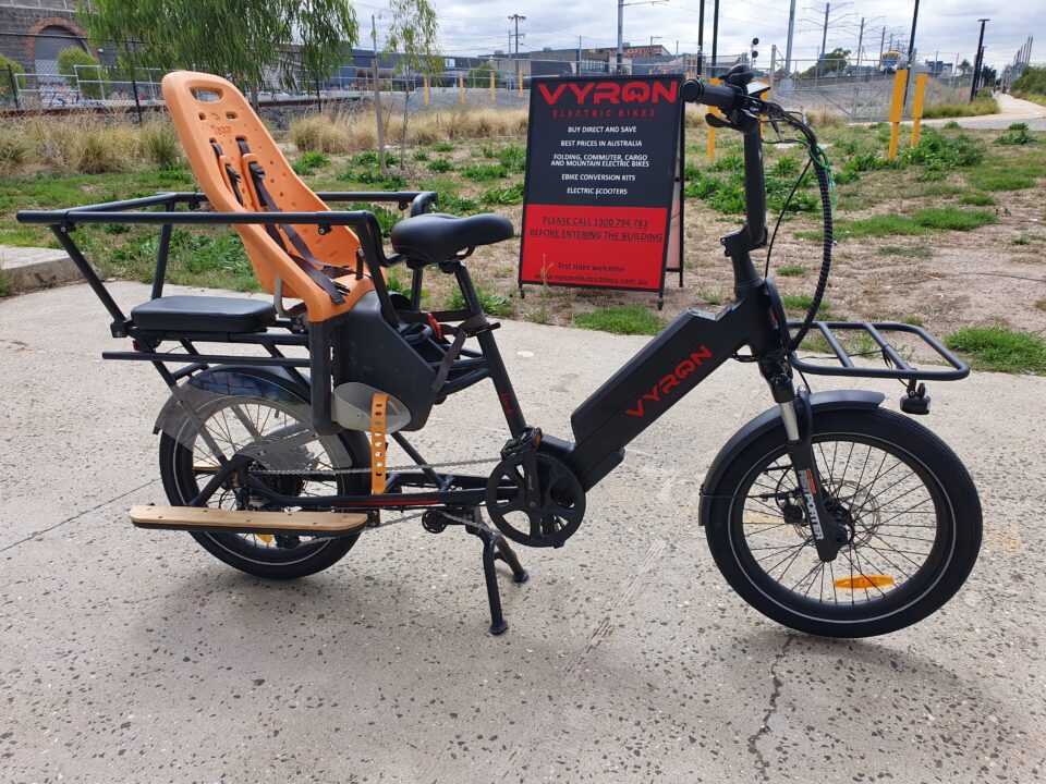 Vyron LivE Electric cargo bike Vyron Electric Bikes